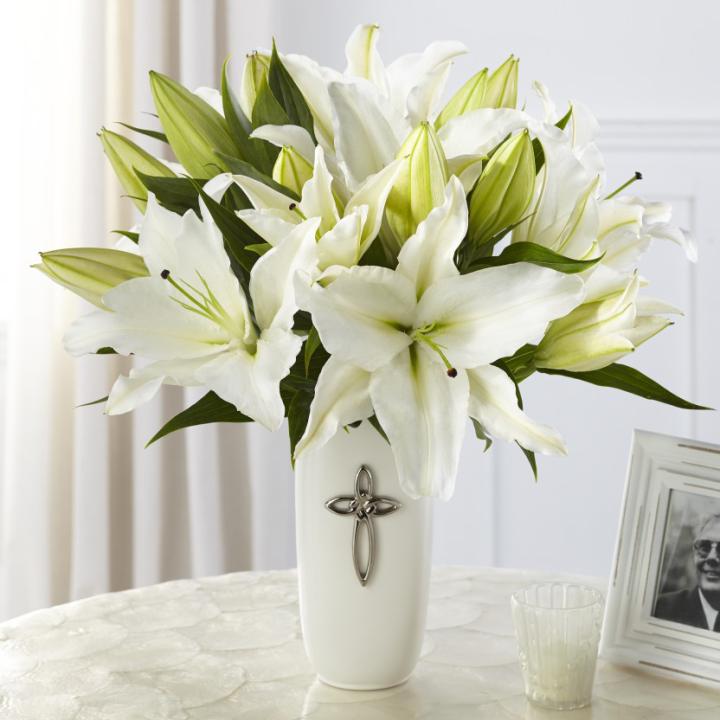 Faithful Blessings Bouquet Floral Vases and Baskets