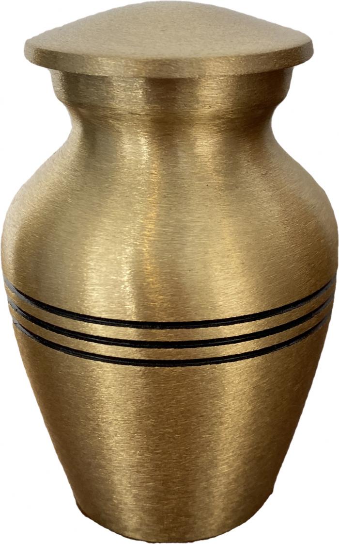 Classic Spun Brass Keepsake Keepsake Urns