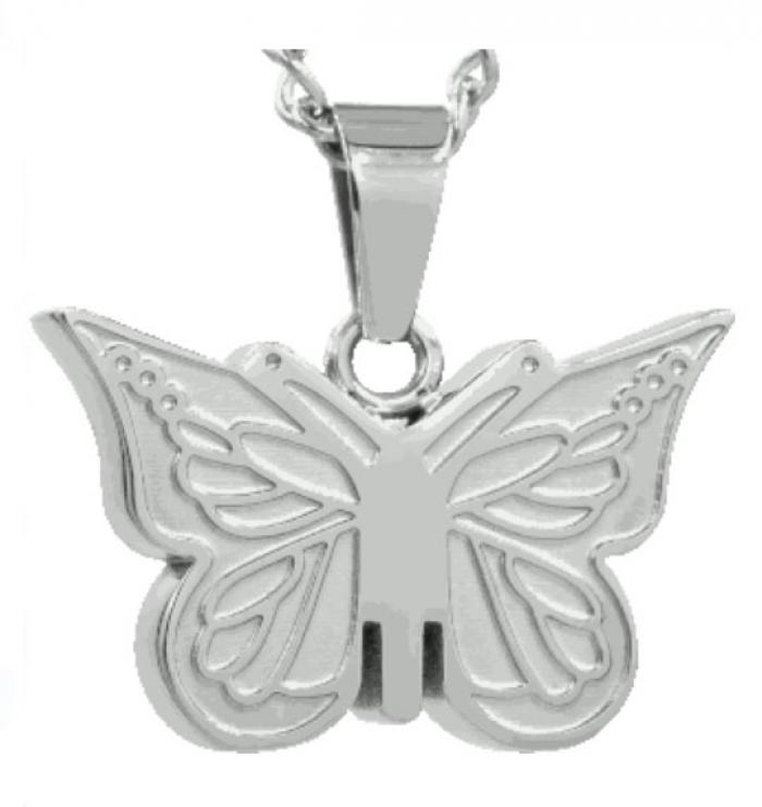 Butterfly Keepsake (Urn) Cremation Jewelry