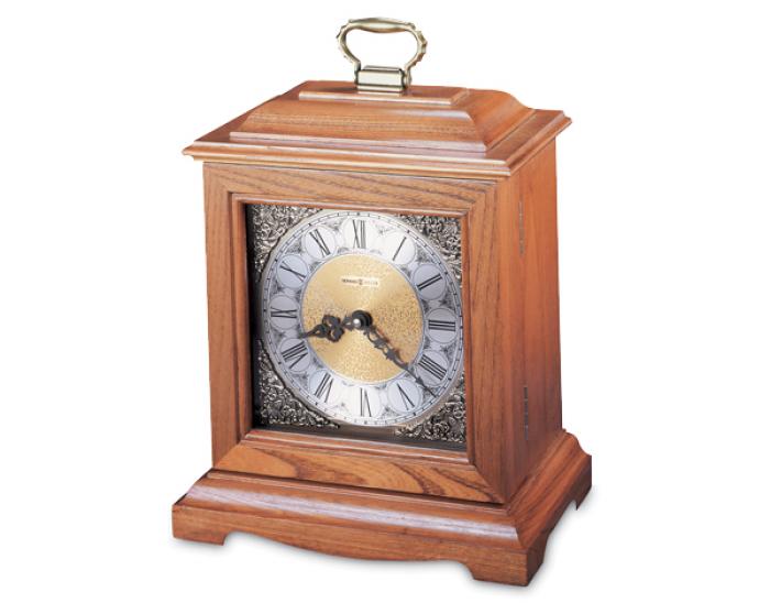 Wood Urns - Mantel Clock - Continuum Oak Clock 