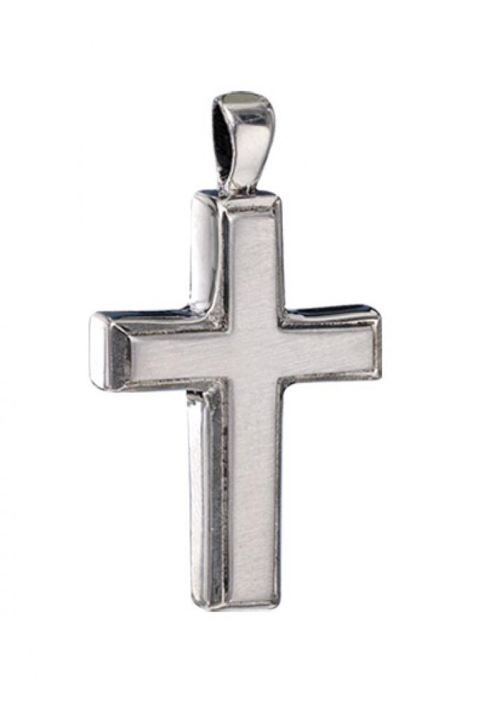 Remembrance Jewelry - Sterling Silver - Men's Cross