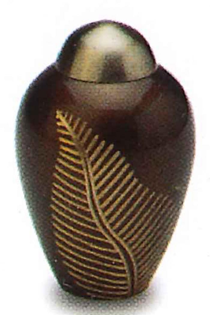 Elegant Leaf - Bronze Keepsake