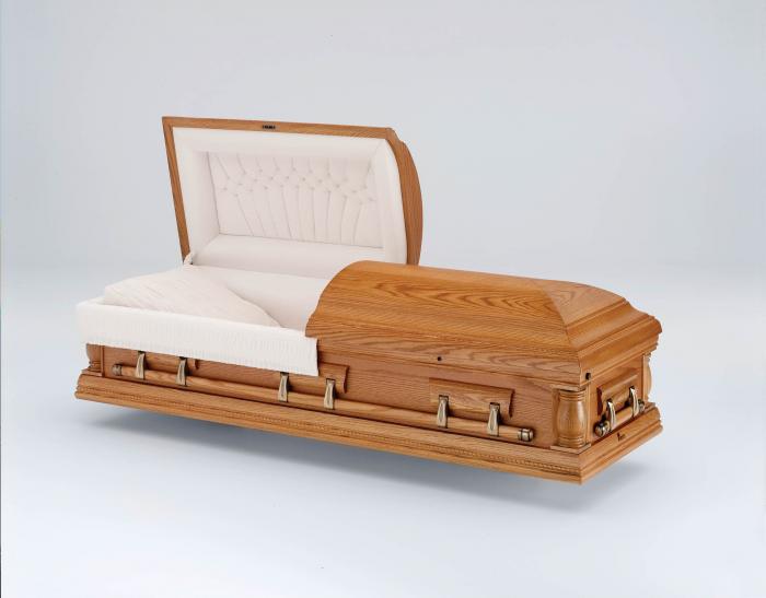 Burial - Oak - Cameron Wooden Caskets