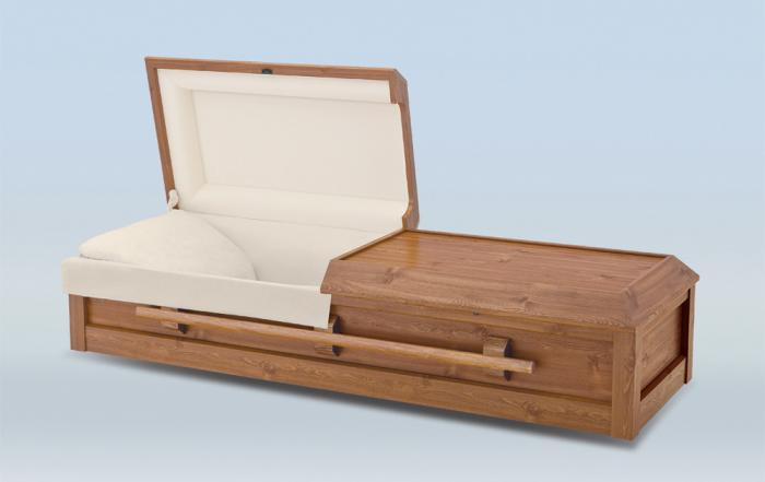 Cremation Container - Pacific Pine  Cremation Caskets