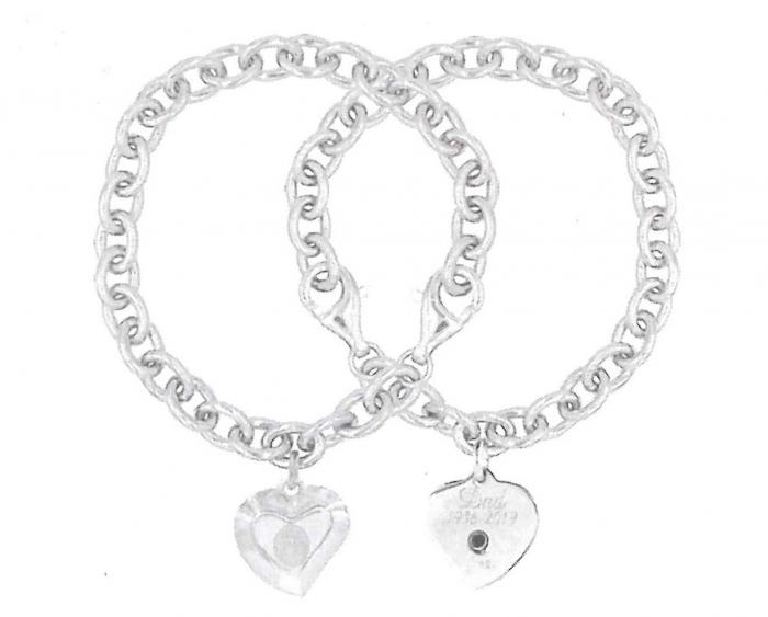 Signature Heart Bracelet (Urn) Cremation Jewelry and Keepsakes