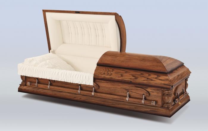 Burial - Oak - Camden Wooden Caskets