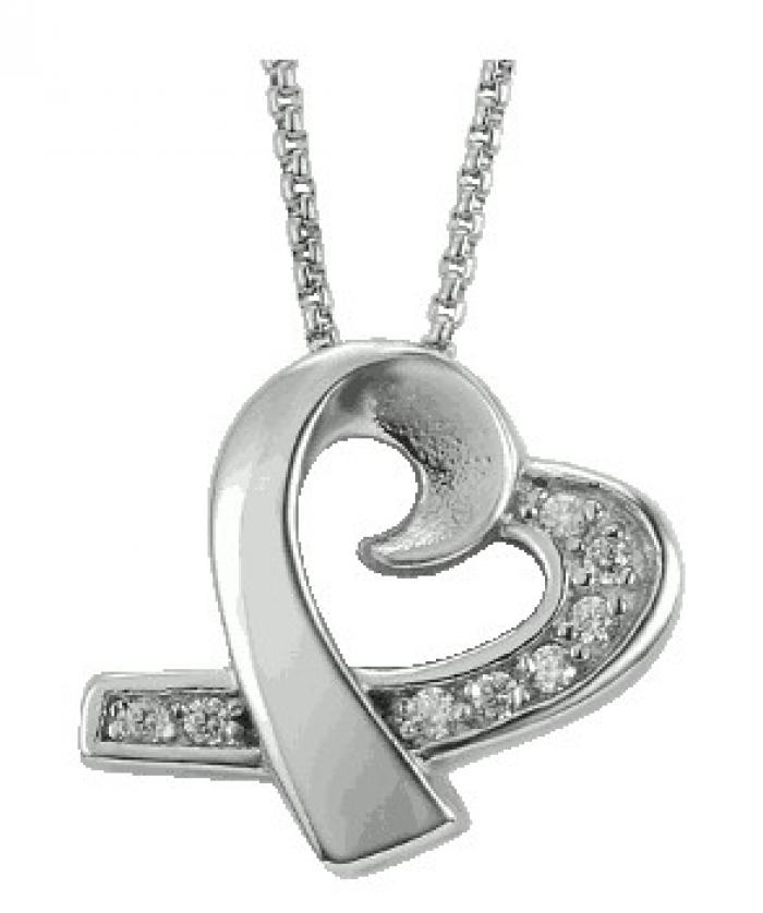 Simply Remembered - Jewel Heart Cremation Jewelry and Keepsakes