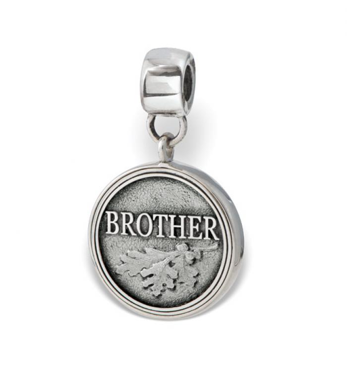LifeStories Medallion Bead Collections - Brother Cremation Jewelry and Keepsakes