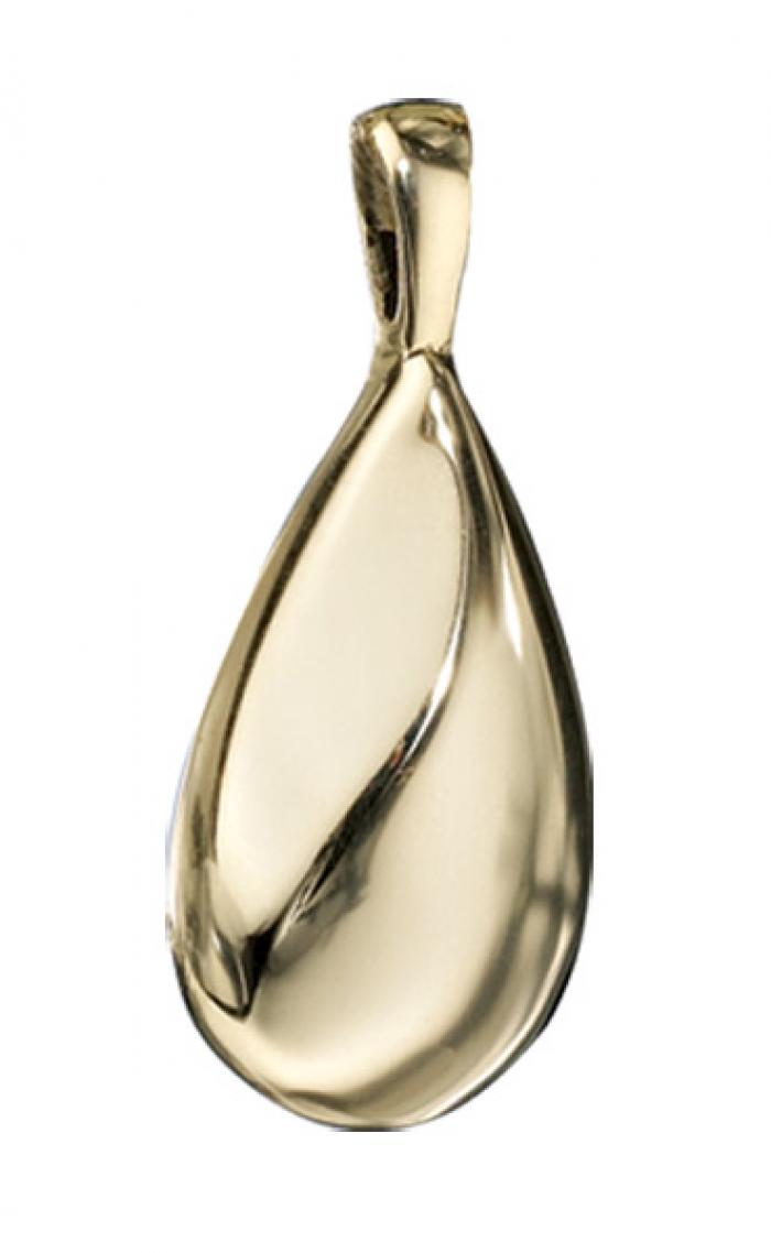 Remembrance Jewelry - Gold Teardrop 14K Cremation Jewelry and Keepsakes