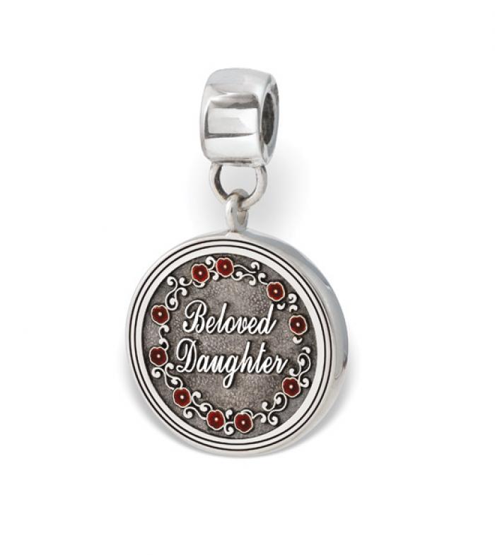 LifeStories Medallion Bead Collections - Beloved Daughter Cremation Jewelry and Keepsakes