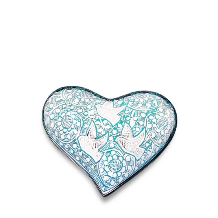 Soaring Doves Heart Keepsake