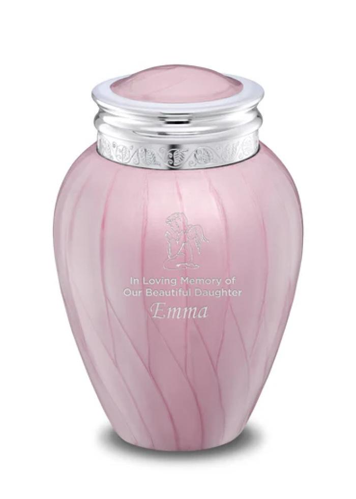 Pearl Pink Medium Urn