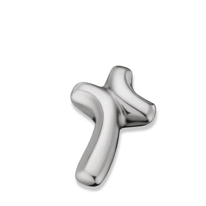 ComfortCross Keepsake Urn - Brushed Pewter