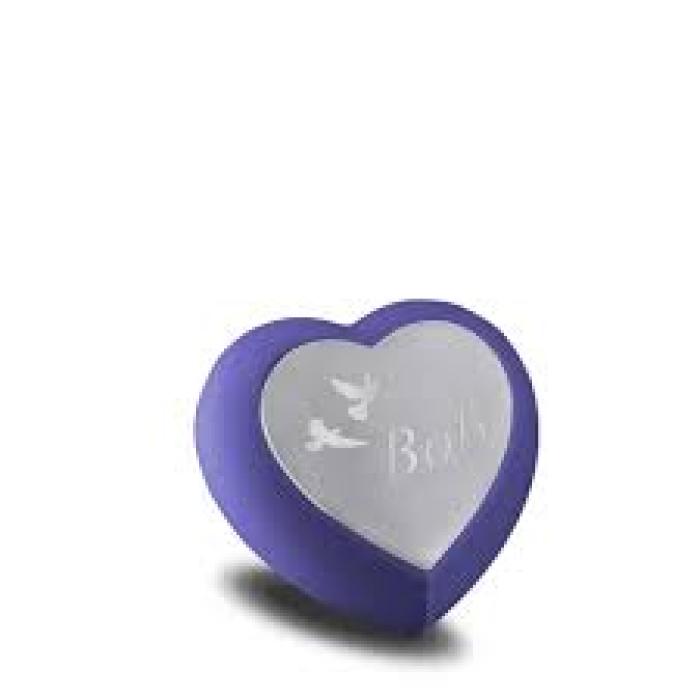Drop Navy Heart Keepsake