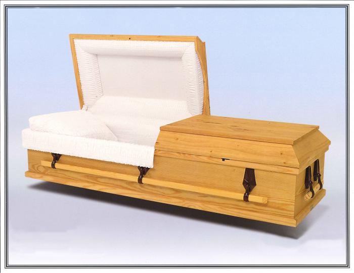 Burial - Lyra Natural Wooden Caskets