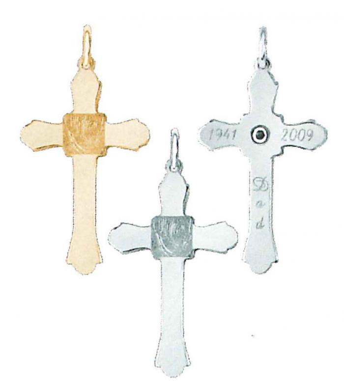 Cross Keepsake (Urn) Cremation Jewelry and Keepsakes