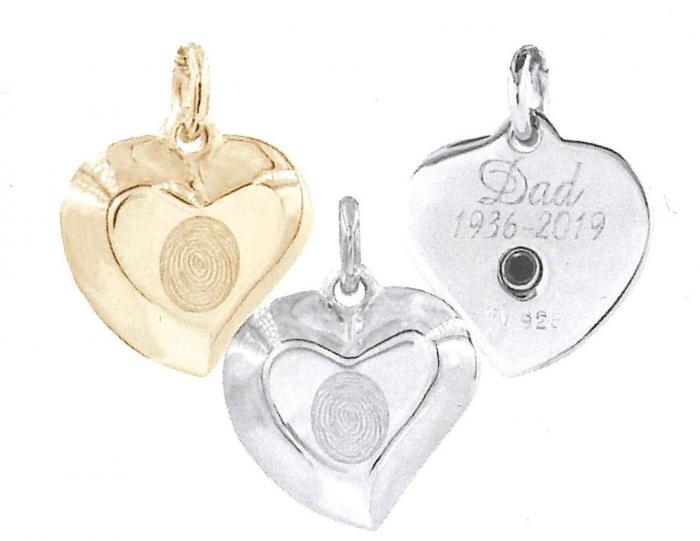 Signature Heart Keepsake (Urn) Cremation Jewelry and Keepsakes