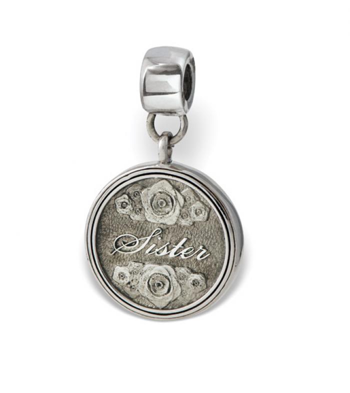 LifeStories Medallion Bead Collections - Sister Cremation Jewelry and Keepsakes
