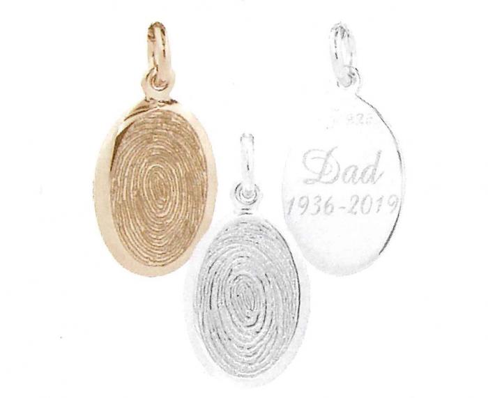 Oval Pendant Personalized Jewelry