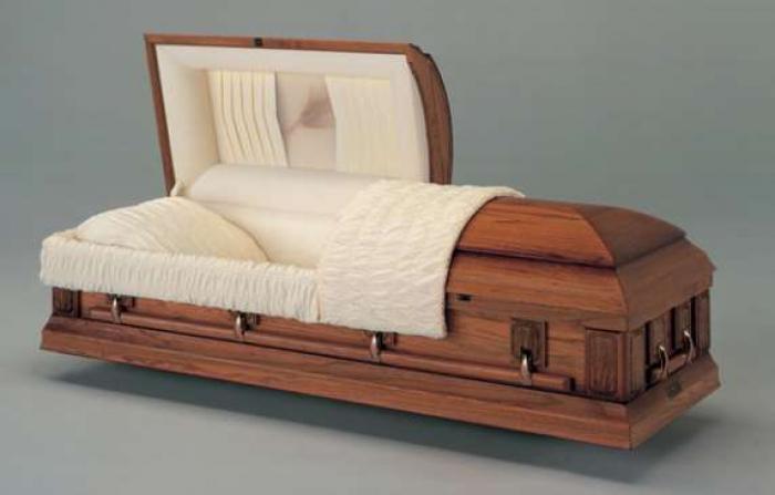 Burial - Oak - Wheatland (Discontinued) Wooden Caskets