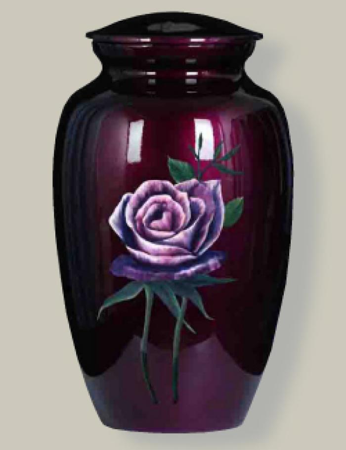 Purple Painted Rose
