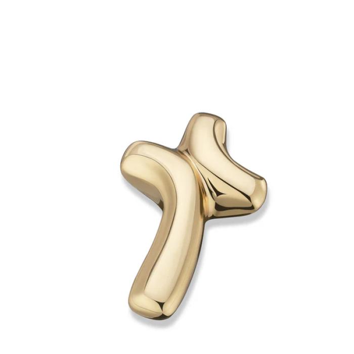 ComfortCross Keepsake Urn - Polished Gold