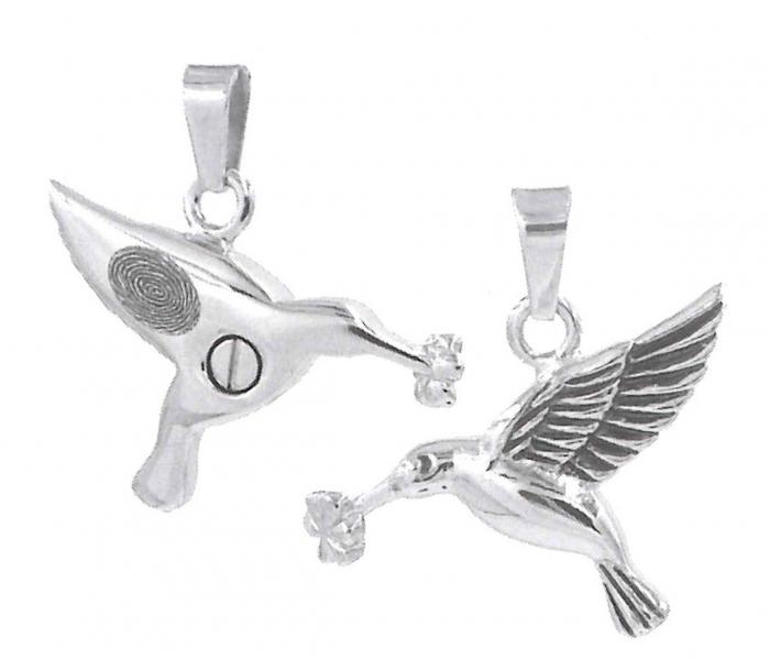 Simply Remembered - Hummingbird Cremation Jewelry and Keepsakes