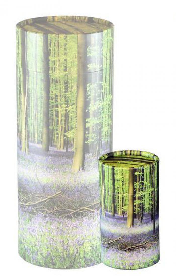 Scattering Tube - Bluebell Forest Keepsake Urn