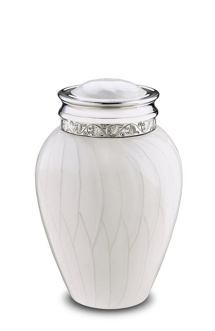 Blessing - Pearl Silver Medium Urn