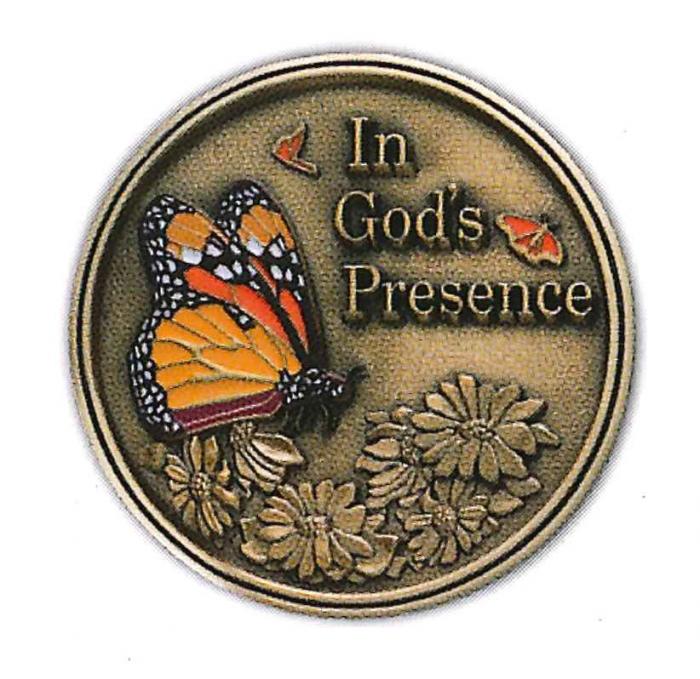 LifeStories Medallions - Butterfly/In God's Care