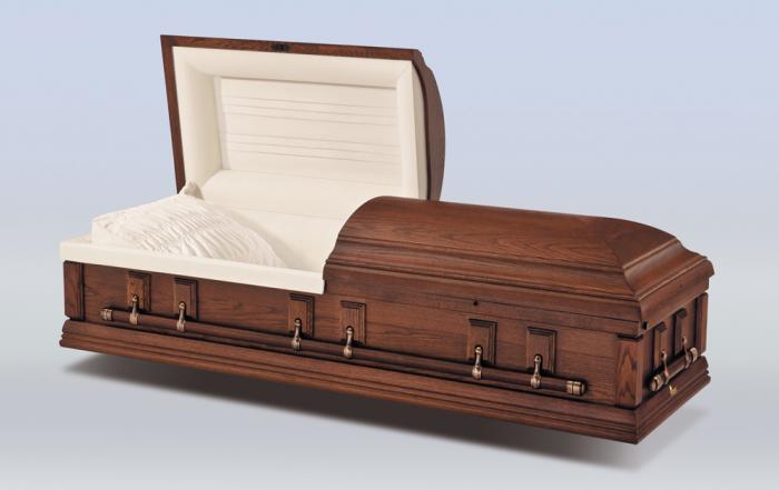 Burial - Oak - Brexton Wooden Caskets
