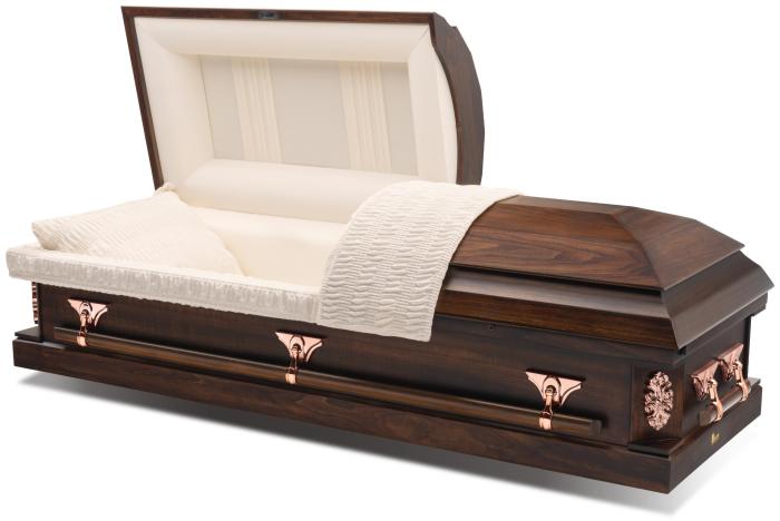 Select Hardwood - Dryden Brown Wooden Caskets