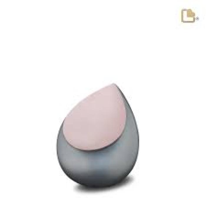 Drop Grey and Brushed Rose Gold Keepsake